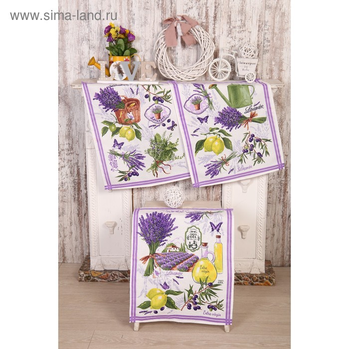 Набор полотенец 45х60см DomoVita (3 шт)
Набор полотенец 45х60см DomoVita (3 шт)