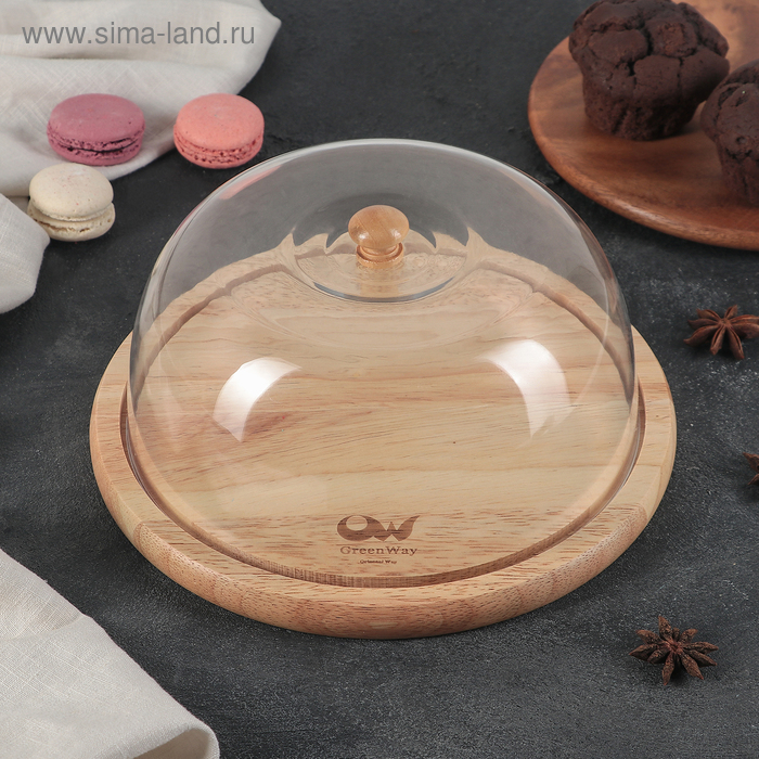 Тортница «Мирель», d=24 см, гевея
Тортница «Мирель», d=24 см, гевея