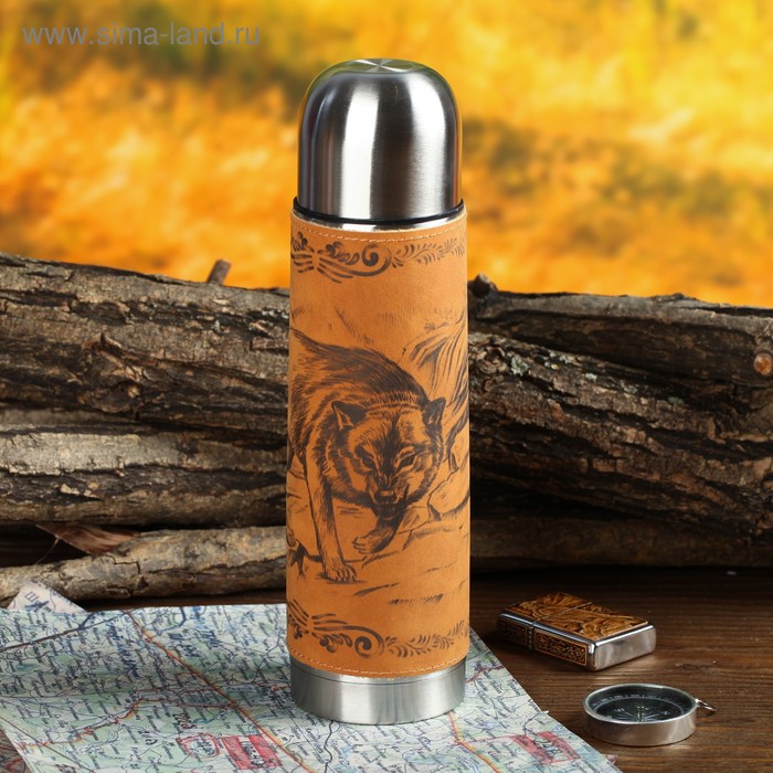 Термос «Волк», 0.5 л, время сохранения тепла 18 ч
Термос «Волк», 0.5 л, время сохранения тепла 18 ч