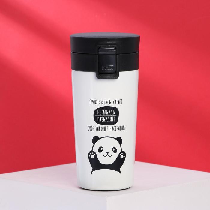 Термостакан с кнопкой «Не забудь разбудить», 350 мл, сохраняет тепло 8 ч
Термостакан с кнопкой «Не забудь разбудить», 350 мл, сохраняет тепло 8 ч