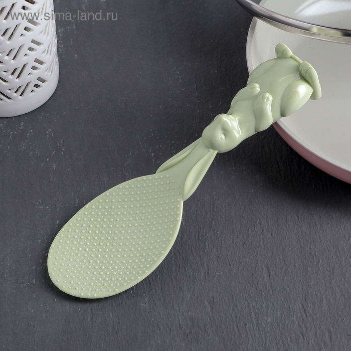 фото Ложка для мультиварки «зайка», 19,5 см, цвет микс
