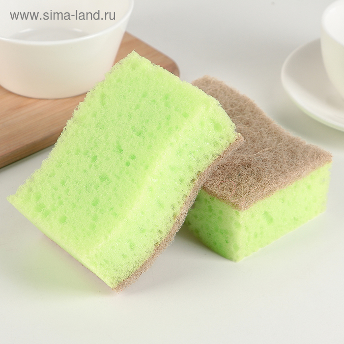 Набор губок кухонных «Тропический лес», 11×7×3,5 см, 2 шт
Набор губок кухонных «Тропический лес», 11×7×3,5 см, 2 шт