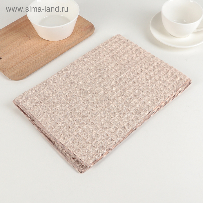 Полотенце из микрофибры для посуды «Дымчатый оникс», 40×60 см
Полотенце из микрофибры для посуды «Дымчатый оникс», 40×60 см