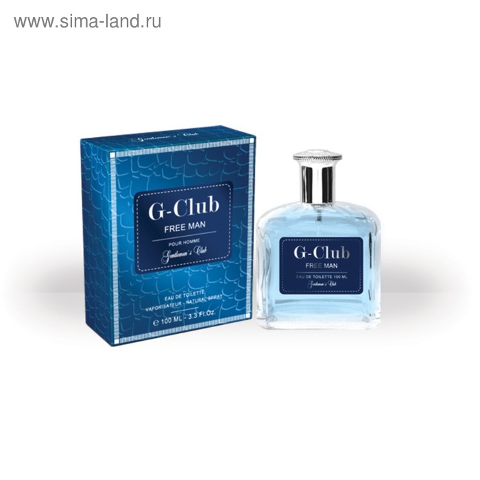 Туалетная вода мужская G-Club Free Man, 100 мл
Туалетная вода мужская G-Club Free Man, 100 мл