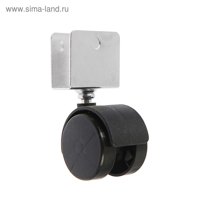 Колесо мебельное, d=40 мм, U-образная пята, черный
Колесо мебельное, d=40 мм, U-образная пята, черный