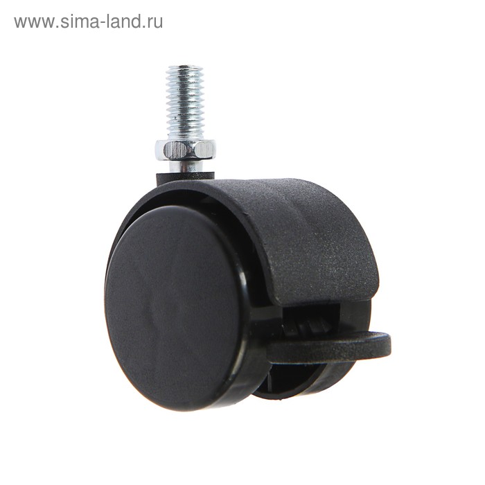 Колесо мебельное, d=40 мм, со штырем , с тормозом, черный
Колесо мебельное, d=40 мм, со штырем , с тормозом, черный