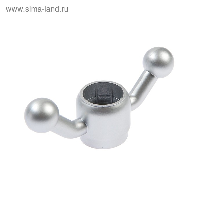 Крючок для трубы d=28, цвет матовый хром
Крючок для трубы d=28, цвет матовый хром