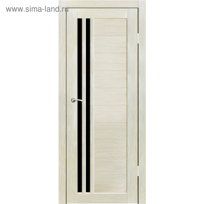 Дверное полотно "Квебек" Капучино, черный лакобель 2000х600
Дверное полотно "Квебек" Капучино, черный лакобель 2000х600