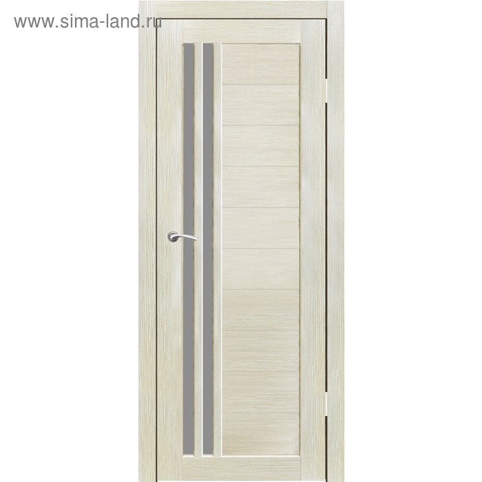 Дверное полотно "Квебек" Капучино, серый сатин 2000х700
Дверное полотно "Квебек" Капучино, серый сатин 2000х700