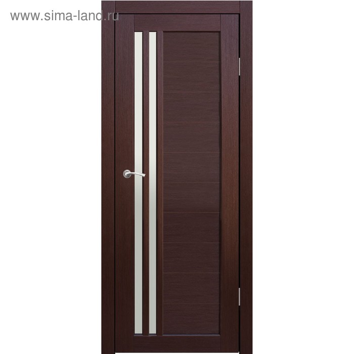 Дверное полотно "Квебек" Каштан, сатин 2000х700 
Дверное полотно "Квебек" Каштан, сатин 2000х700