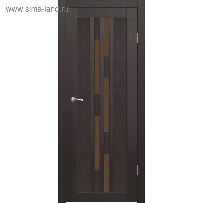 Дверное полотно "Оттава" Венге, бронза сатин 2000x700
Дверное полотно "Оттава" Венге, бронза сатин 2000x700