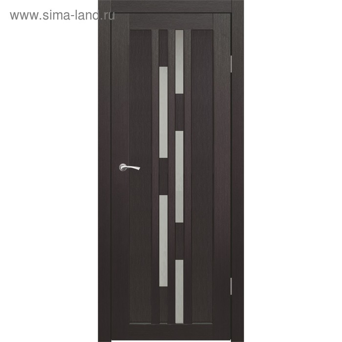 Дверное полотно "Оттава" Венге, серый сатин 2000x800
Дверное полотно "Оттава" Венге, серый сатин 2000x800