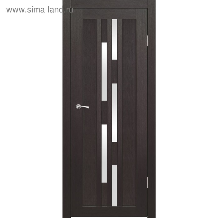 Дверное полотно "Оттава" Венге, белый лакобель 2000x800
Дверное полотно "Оттава" Венге, белый лакобель 2000x800