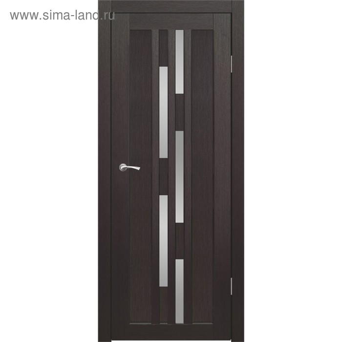 Дверное полотно "Оттава" Венге, зеркальная пленка 2000x800
Дверное полотно "Оттава" Венге, зеркальная пленка 2000x800