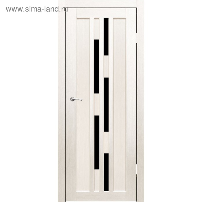 Дверное полотно "Оттава" Дуб перламутр, черный лакобель 2000x600
Дверное полотно "Оттава" Дуб перламутр, черный лакобель 2000x600