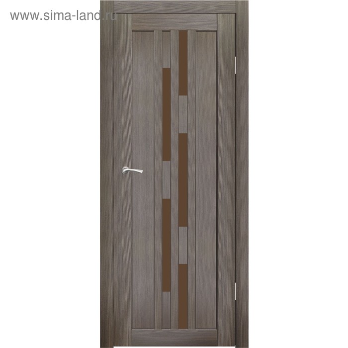 Дверное полотно "Оттава" Какао, бронза сатин 2000x700
Дверное полотно "Оттава" Какао, бронза сатин 2000x700