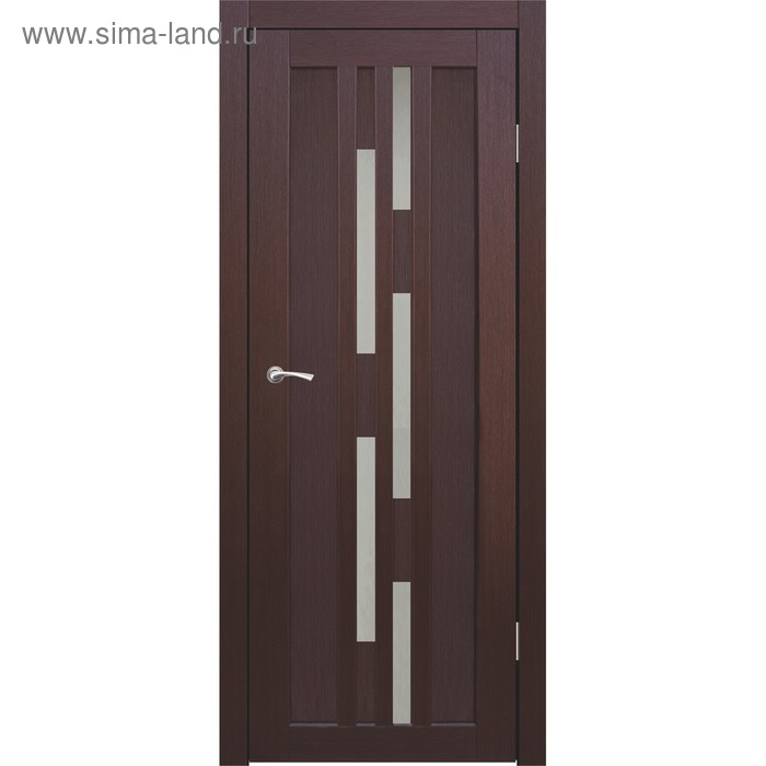 Дверное полотно "Оттава" Каштан, сатин 2000x600
Дверное полотно "Оттава" Каштан, сатин 2000x600