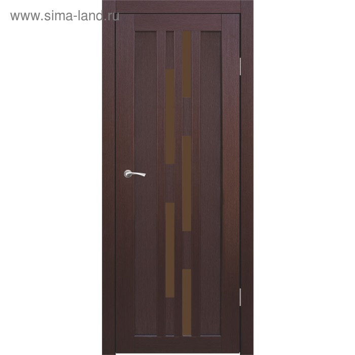 Дверное полотно "Оттава" Каштан, бронза сатин 2000x600
Дверное полотно "Оттава" Каштан, бронза сатин 2000x600