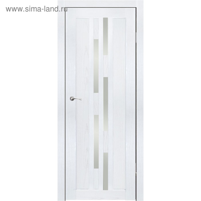 Дверное полотно "Оттава" Ясень белый, сатин 2000x600
Дверное полотно "Оттава" Ясень белый, сатин 2000x600