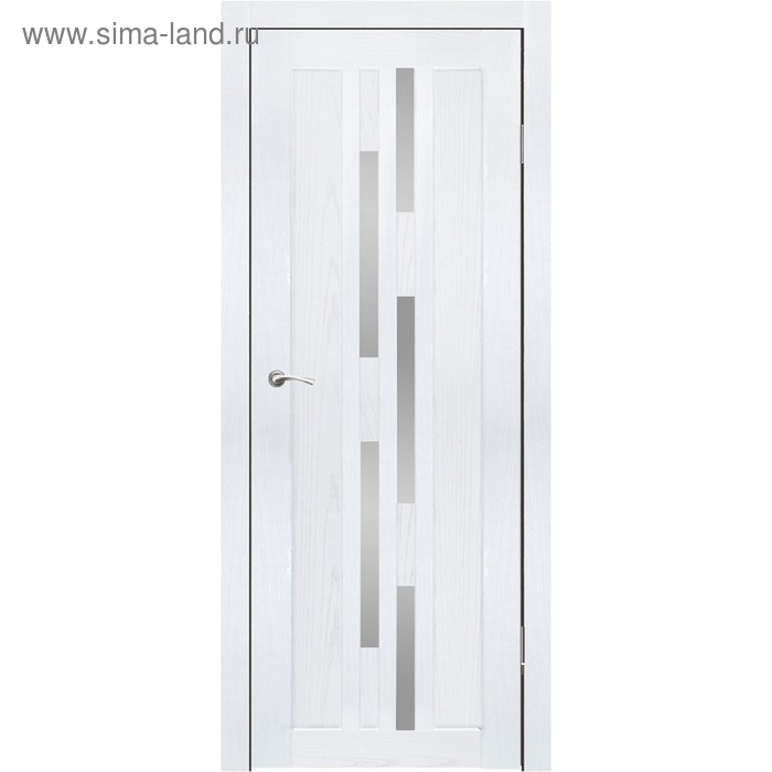 Дверное полотно "Оттава" Ясень белый, зеркальная пленка 2000x900
Дверное полотно "Оттава" Ясень белый, зеркальная пленка 2000x900