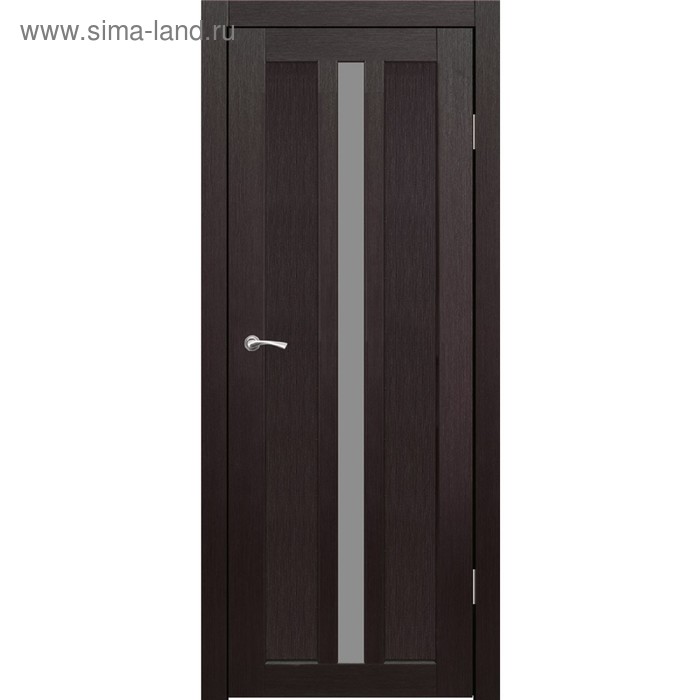 Дверное полотно "Монреаль 1" Венге, серый сатин 2000x700
Дверное полотно "Монреаль 1" Венге, серый сатин 2000x700