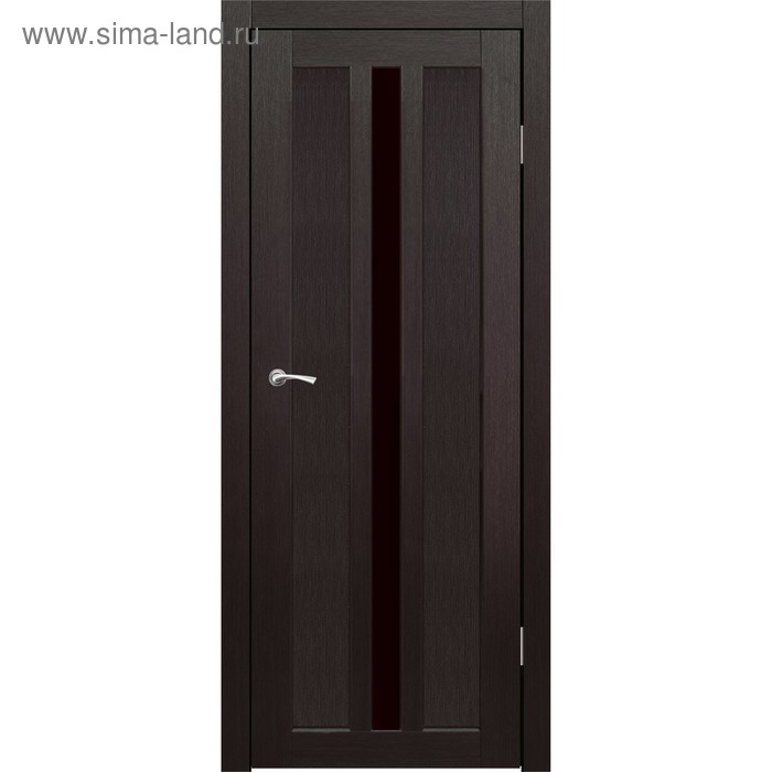 Дверное полотно "Монреаль 1" Венге, черный лакобель 2000x800
Дверное полотно "Монреаль 1" Венге, черный лакобель 2000x800