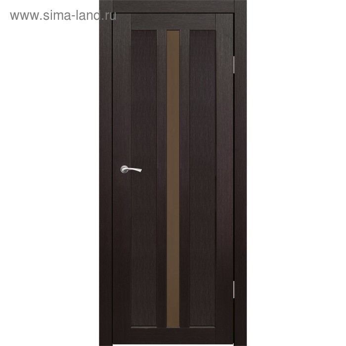 Дверное полотно "Монреаль 1" Венге, бронза сатин 2000x900
Дверное полотно "Монреаль 1" Венге, бронза сатин 2000x900