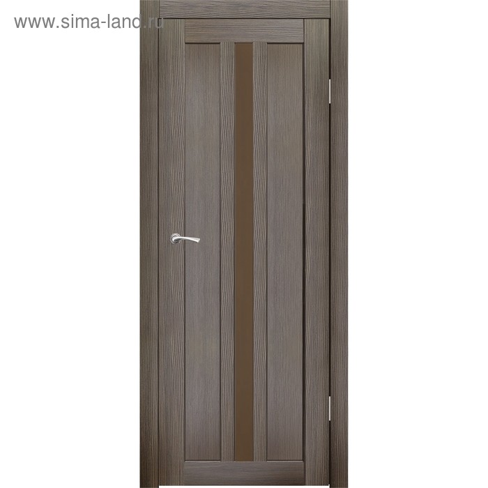 Дверное полотно "Монреаль 1" Какао, бронза сатин 2000x700
Дверное полотно "Монреаль 1" Какао, бронза сатин 2000x700