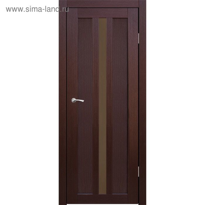 Дверное полотно "Монреаль 1" Каштан, бронза сатин 2000x600
Дверное полотно "Монреаль 1" Каштан, бронза сатин 2000x600