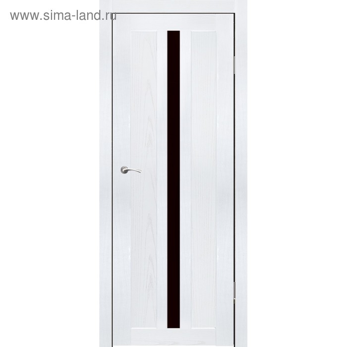 Дверное полотно "Монреаль 1" Ясень белый, черный лакобель 2000x600
Дверное полотно "Монреаль 1" Ясень белый, черный лакобель 2000x600