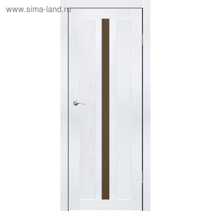 Дверное полотно "Монреаль 1" Ясень белый, бронза сатин 2000x700
Дверное полотно "Монреаль 1" Ясень белый, бронза сатин 2000x700