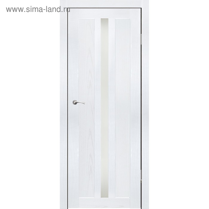 Дверное полотно "Монреаль 1" Ясень белый, сатин 2000x900
Дверное полотно "Монреаль 1" Ясень белый, сатин 2000x900