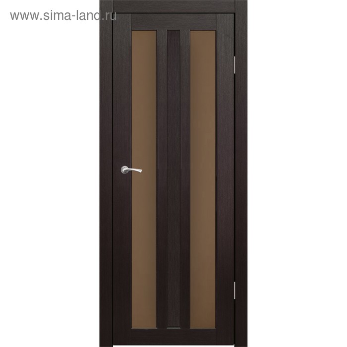 Дверное полотно "Монреаль 2" Венге, бронза сатин 2000x900
Дверное полотно "Монреаль 2" Венге, бронза сатин 2000x900