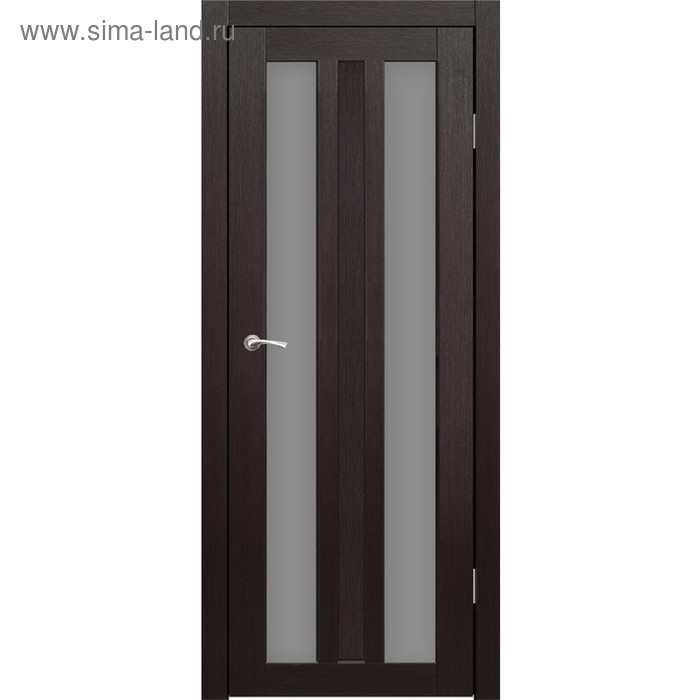 Дверное полотно "Монреаль 2" Венге, серый сатин 2000x900
Дверное полотно "Монреаль 2" Венге, серый сатин 2000x900