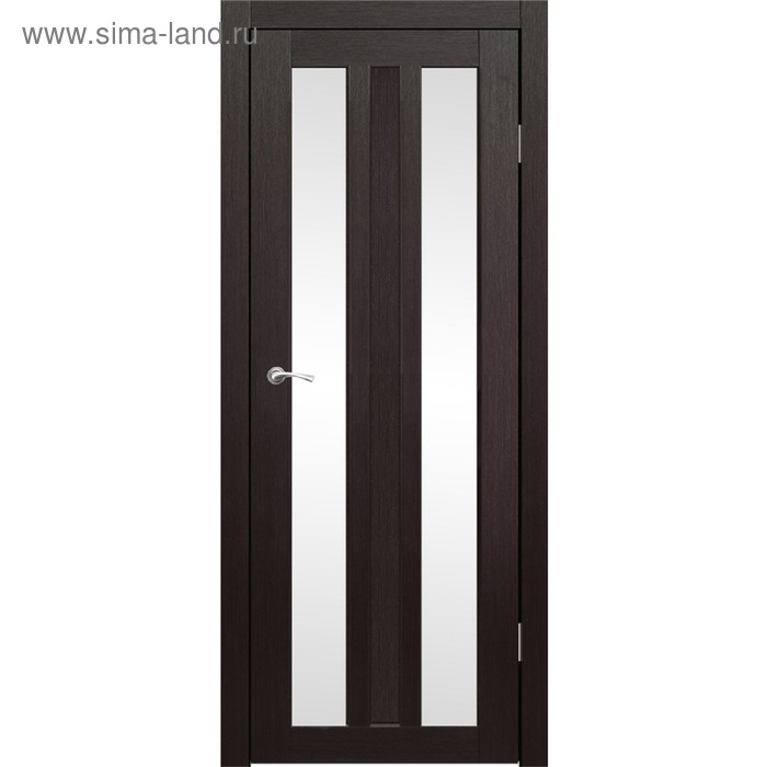 Дверное полотно "Монреаль 2" Венге, белый лакобель 2000x900
Дверное полотно "Монреаль 2" Венге, белый лакобель 2000x900