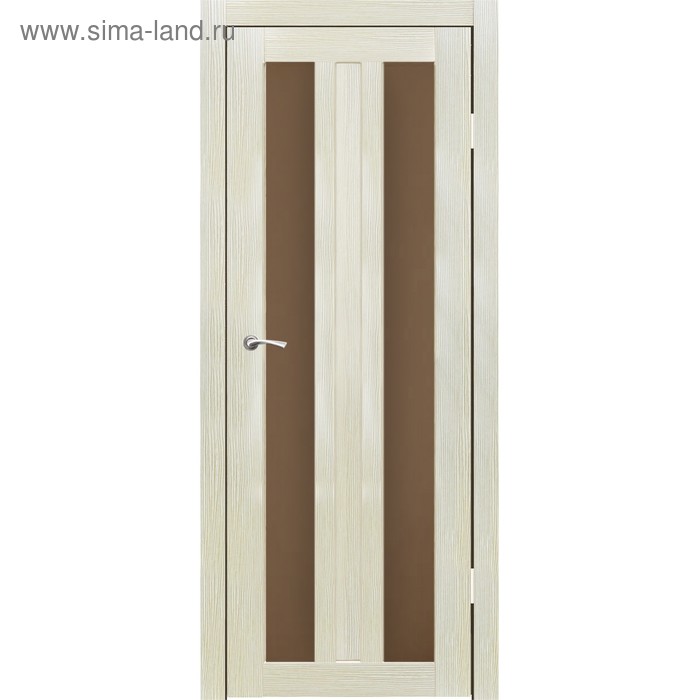 Дверное полотно "Монреаль 2" Капучино, бронза сатин 2000x800
Дверное полотно "Монреаль 2" Капучино, бронза сатин 2000x800