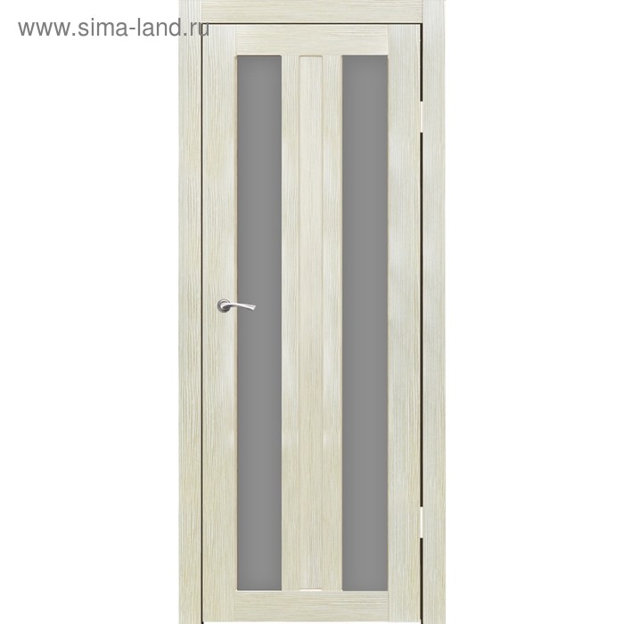 Дверное полотно "Монреаль 2" Капучино, серый сатин 2000x800
Дверное полотно "Монреаль 2" Капучино, серый сатин 2000x800