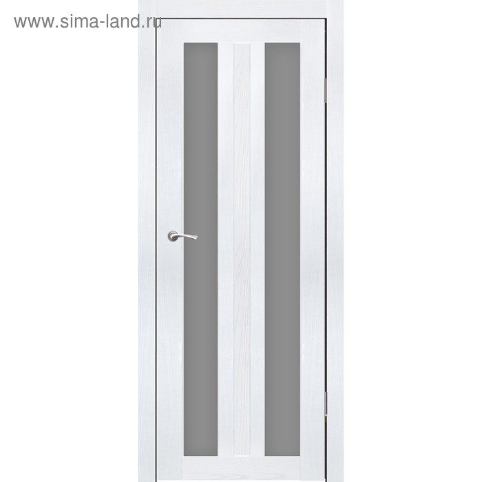 Дверное полотно "Монреаль 2" Ясень белый, серый сатин 2000x900 
Дверное полотно "Монреаль 2" Ясень белый, серый сатин 2000x900