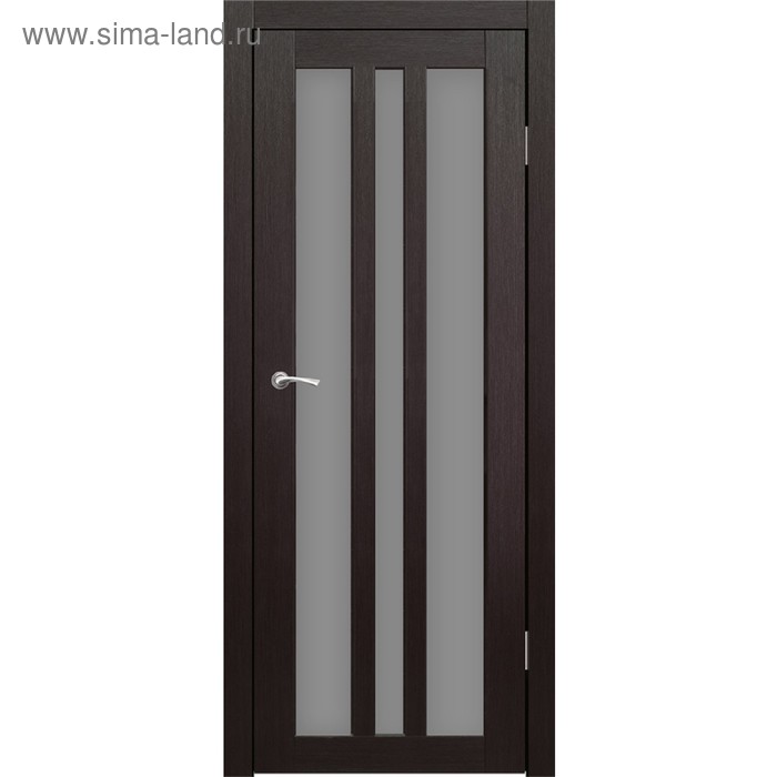 Дверное полотно "Монреаль 3" Венге, серый сатин 2000x600
Дверное полотно "Монреаль 3" Венге, серый сатин 2000x600