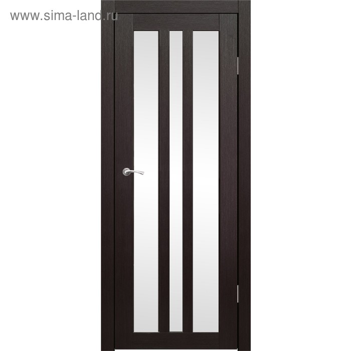 Дверное полотно "Монреаль 3" Венге, белый лакобель 2000x700
Дверное полотно "Монреаль 3" Венге, белый лакобель 2000x700