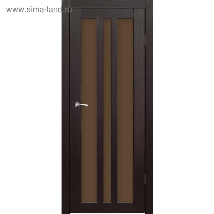 Дверное полотно "Монреаль 3" Венге, бронза сатин 2000x900
Дверное полотно "Монреаль 3" Венге, бронза сатин 2000x900