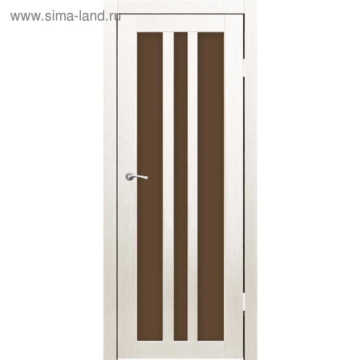 Дверное полотно "Монреаль 3" Дуб перламутр, бронза сатин 2000x700 
Дверное полотно "Монреаль 3" Дуб перламутр, бронза сатин 2000x700