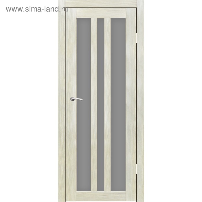 Дверное полотно "Монреаль 3" Капучино, серый сатин 2000x800
Дверное полотно "Монреаль 3" Капучино, серый сатин 2000x800