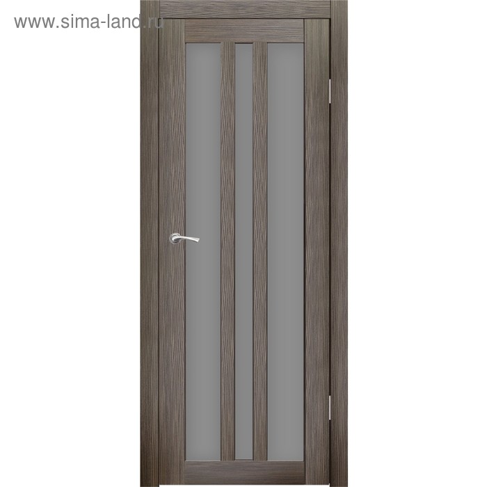 Дверное полотно "Монреаль 3" Какао, серый сатин 2000x800
Дверное полотно "Монреаль 3" Какао, серый сатин 2000x800