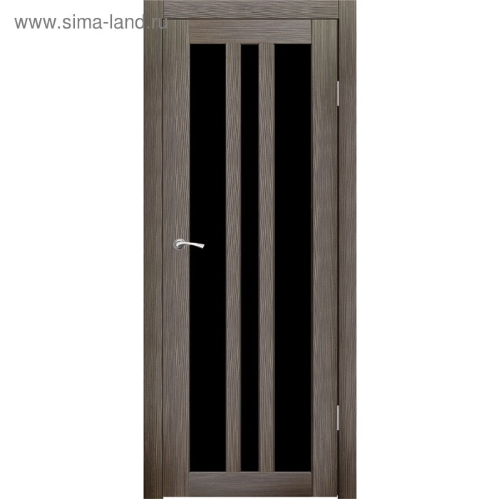 Дверное полотно "Монреаль 3" Какао, черный лакобель 2000x800
Дверное полотно "Монреаль 3" Какао, черный лакобель 2000x800