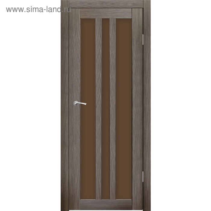 Дверное полотно "Монреаль 3" Какао, бронза сатин 2000x900
Дверное полотно "Монреаль 3" Какао, бронза сатин 2000x900