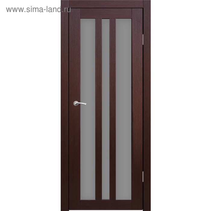 Дверное полотно "Монреаль 3" Каштан, серый сатин 2000x700
Дверное полотно "Монреаль 3" Каштан, серый сатин 2000x700