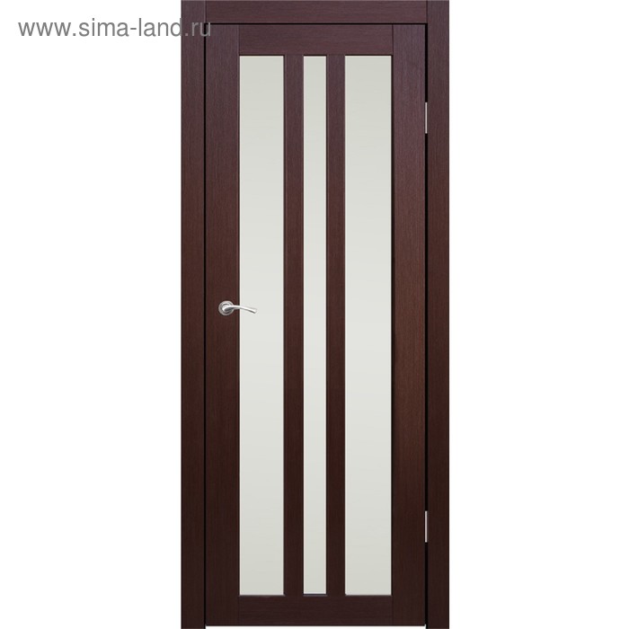 Дверное полотно "Монреаль 3" Каштан, сатин 2000x800
Дверное полотно "Монреаль 3" Каштан, сатин 2000x800