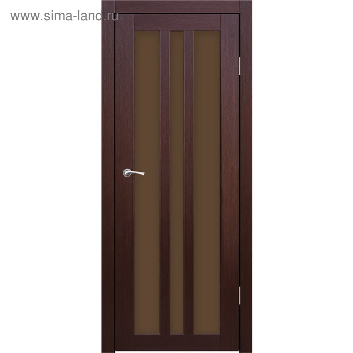 Дверное полотно "Монреаль 3" Каштан, бронза сатин 2000x800
Дверное полотно "Монреаль 3" Каштан, бронза сатин 2000x800