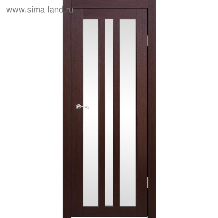 Дверное полотно "Монреаль 3" Каштан, белый лакобель 2000x900
Дверное полотно "Монреаль 3" Каштан, белый лакобель 2000x900